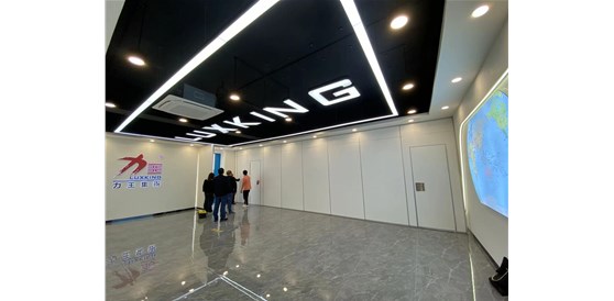 中山小欖力王集團(tuán)控股有限公司-展廳移動隔斷